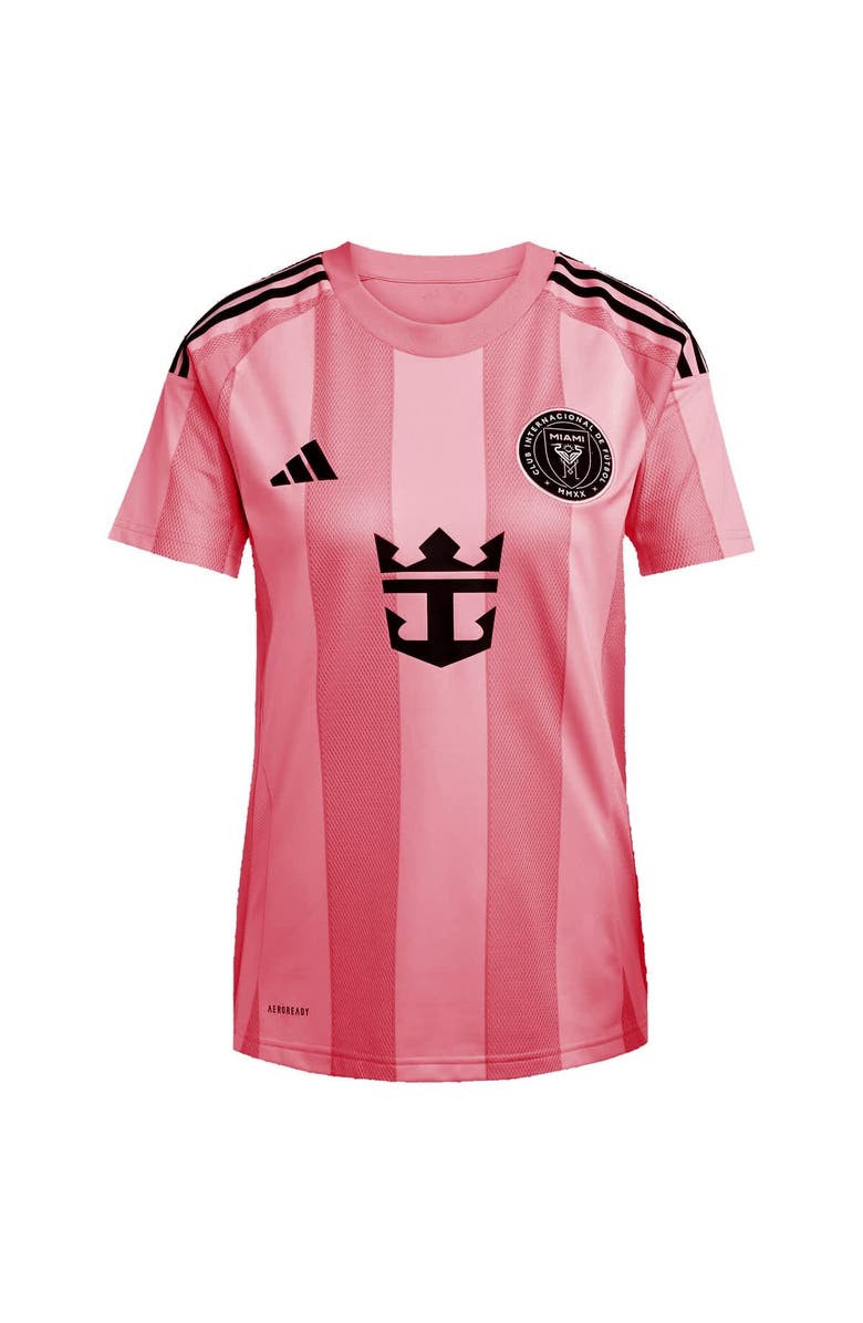 adidas Women's adidas Lionel Messi Light Pink Inter Miami CF 2025 Euforia Replica Player Jersey, Alternate, color, Light Pink