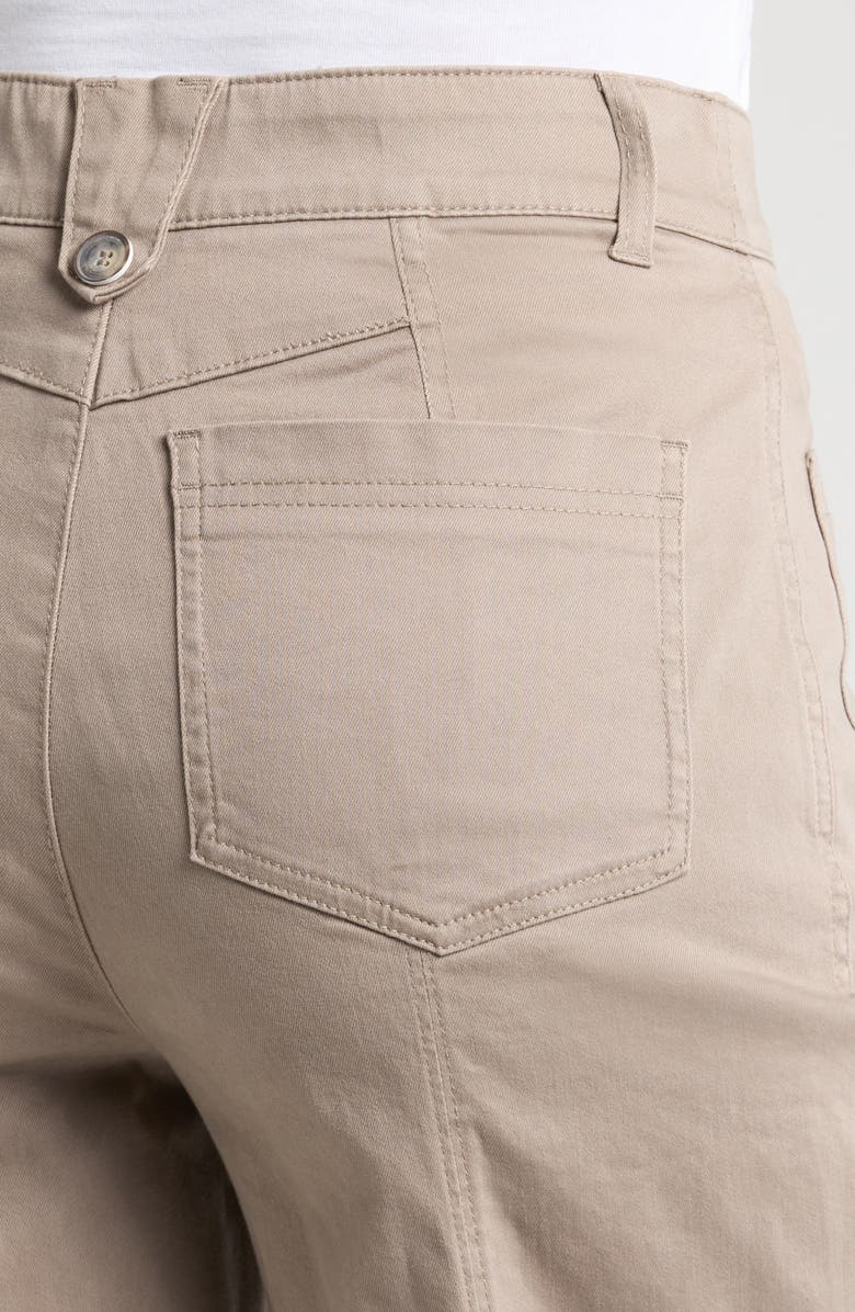 Wit & Wisdom 'Ab'Solution Skyrise High Waist Exposed Button Fly Wide Leg Pants, Alternate, color,