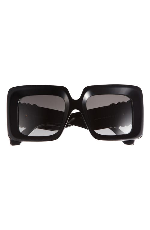 Loewe Anagram 51mm Square Sunglasses In Black