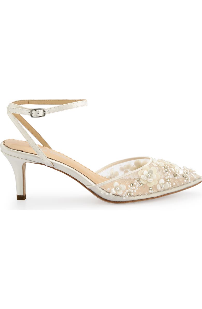 Bella Belle Rosa Pump, Alternate, color, Ivory Silk