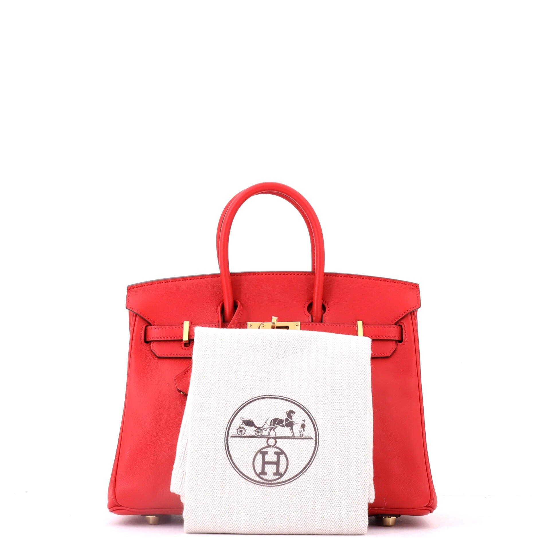 Birkin Handbag Red Swift with Gold Hardware 25, Alternate, color, Red