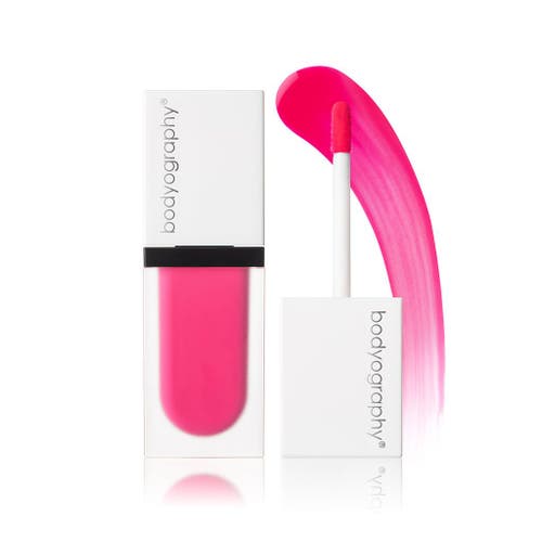 Bodyography Color Cassette Liquid Blush + Lip In Bright Fuchsia
