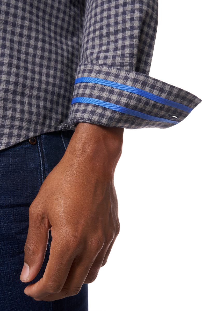 Robert Graham Eratos Check Flannel Button-Up Shirt, Alternate, color, 