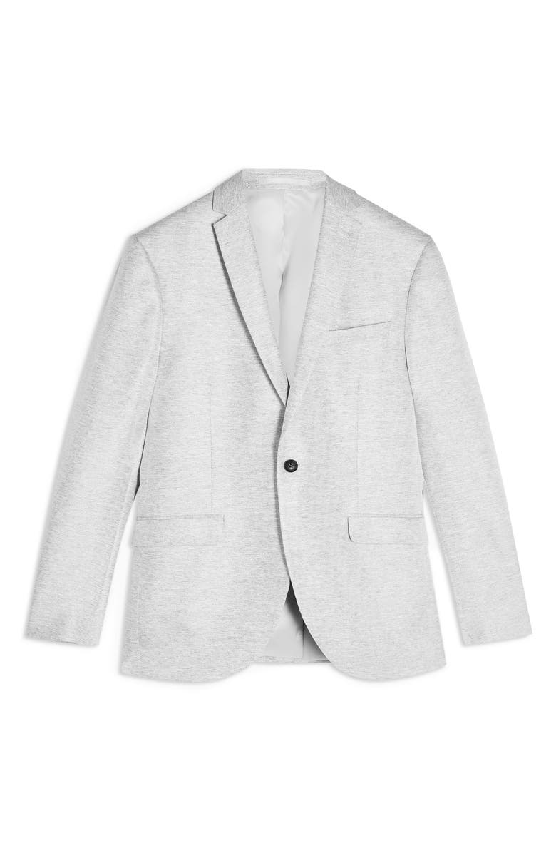 Topman Clay Skinny Fit Twill Suit Jacket, Alternate, color,