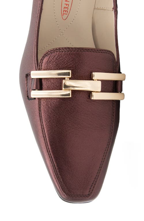 Amalfi By Rangoni Fenicottero Block Heel Pump In Phoenix Etoile