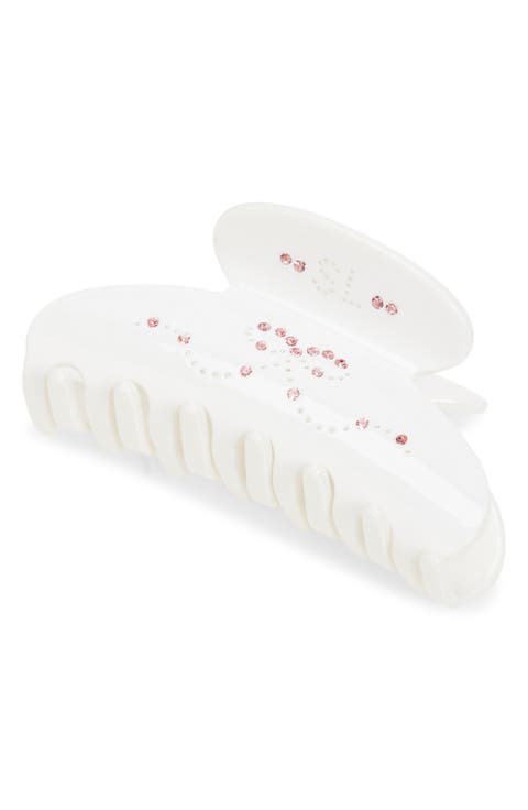 Princess Crystal Embellished Claw Clip