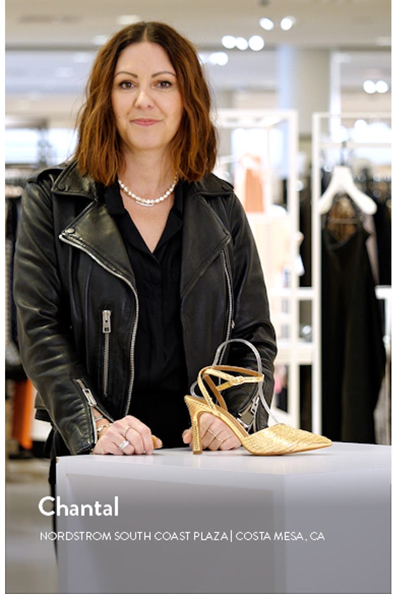 Onto the Next Ankle Strap Pointed Toe Pump video