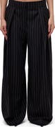 Naked Wardrobe Pinstripe Wide Leg Pants