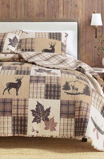 Patchwork Plaid Quilt Set