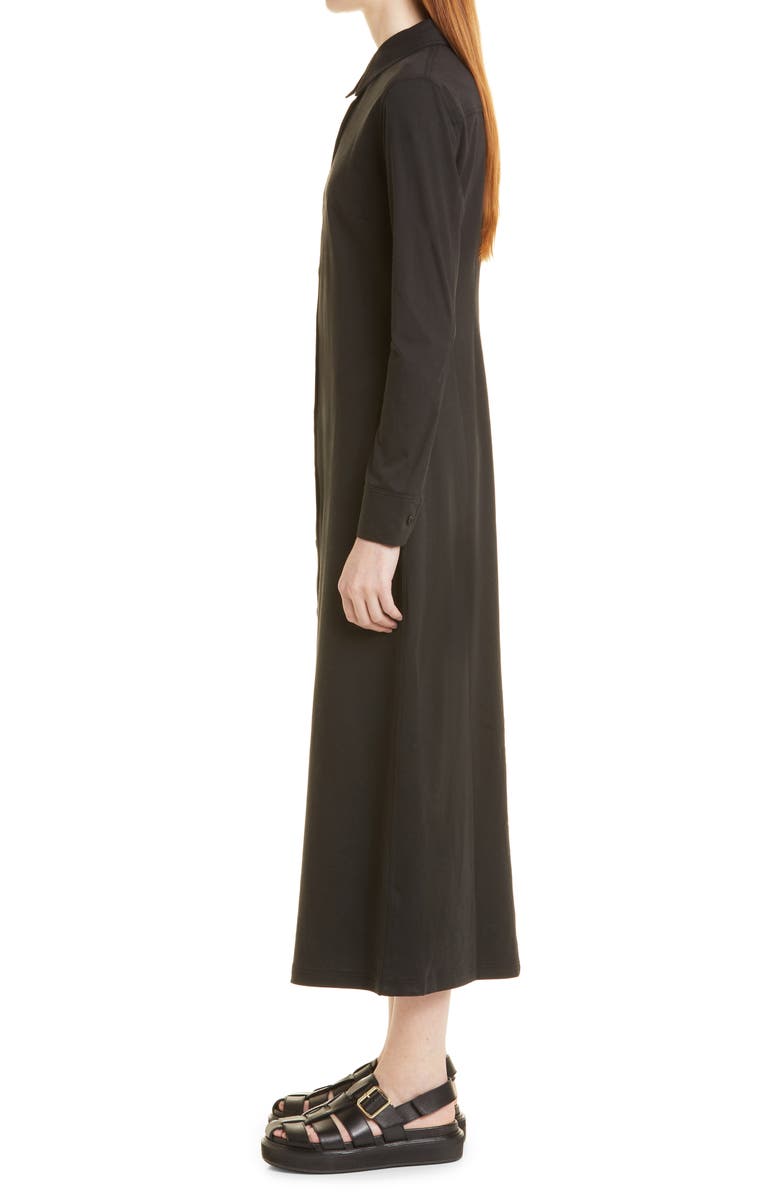 Samsøe Samsøe Cassi Long Sleeve Organic Cotton Shirtdress, Alternate, color, 