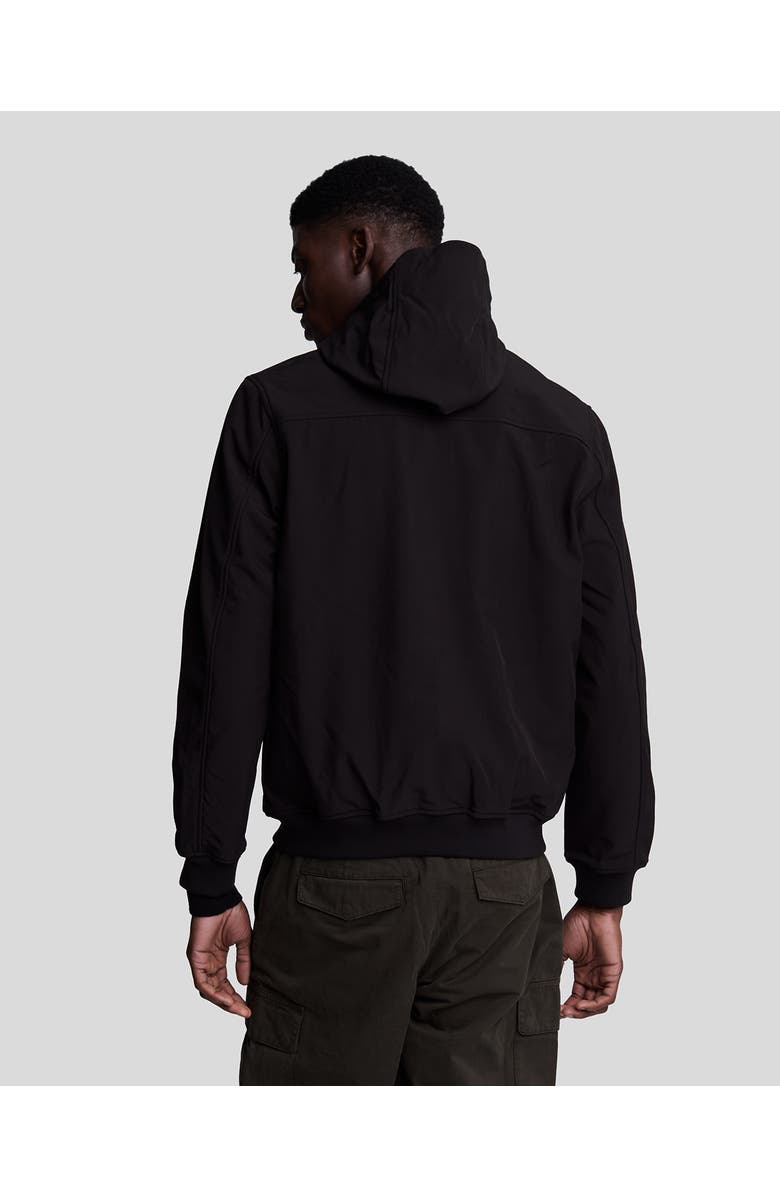 Lyle & Scott Fleece Back Softshell Jacket, Alternate, color, Jet Black