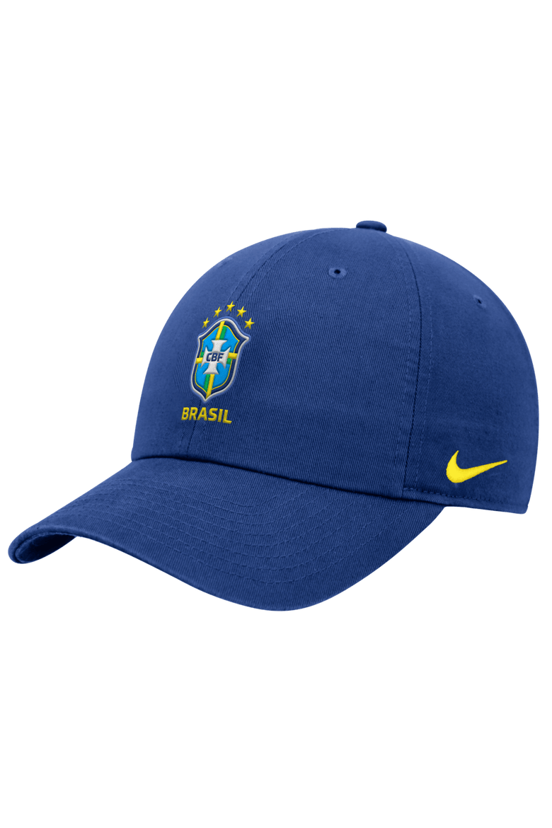 Men's Nike  Royal Brazil National Team Club Adjustable Hat, Main, color, Royal