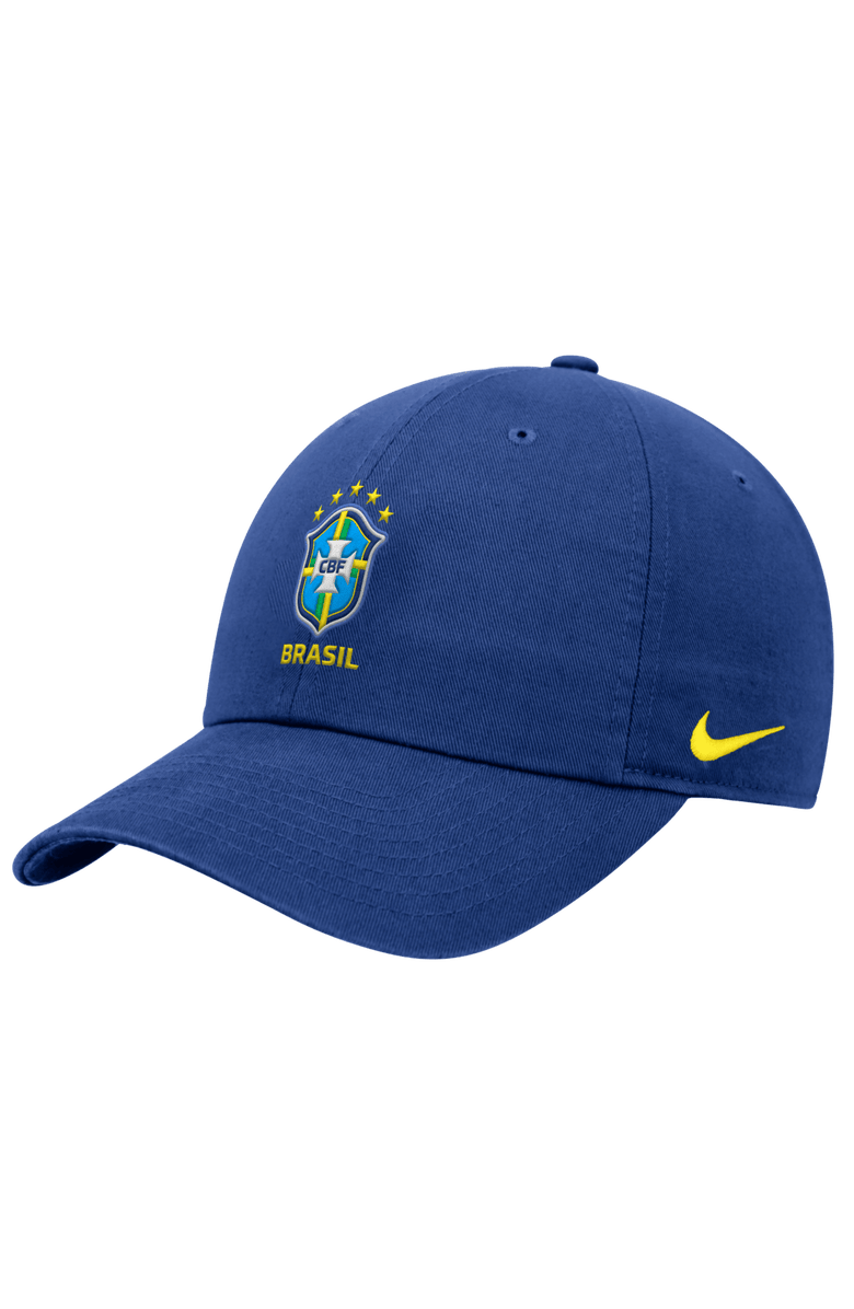 Nike Men's Nike  Royal Brazil National Team Club Adjustable Hat, Main, color, Royal