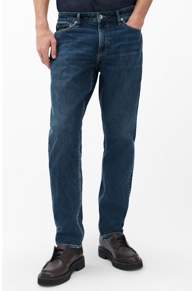 Fit 3 Authentic Stretch Athletic Fit Jeans, Main, color, KENT