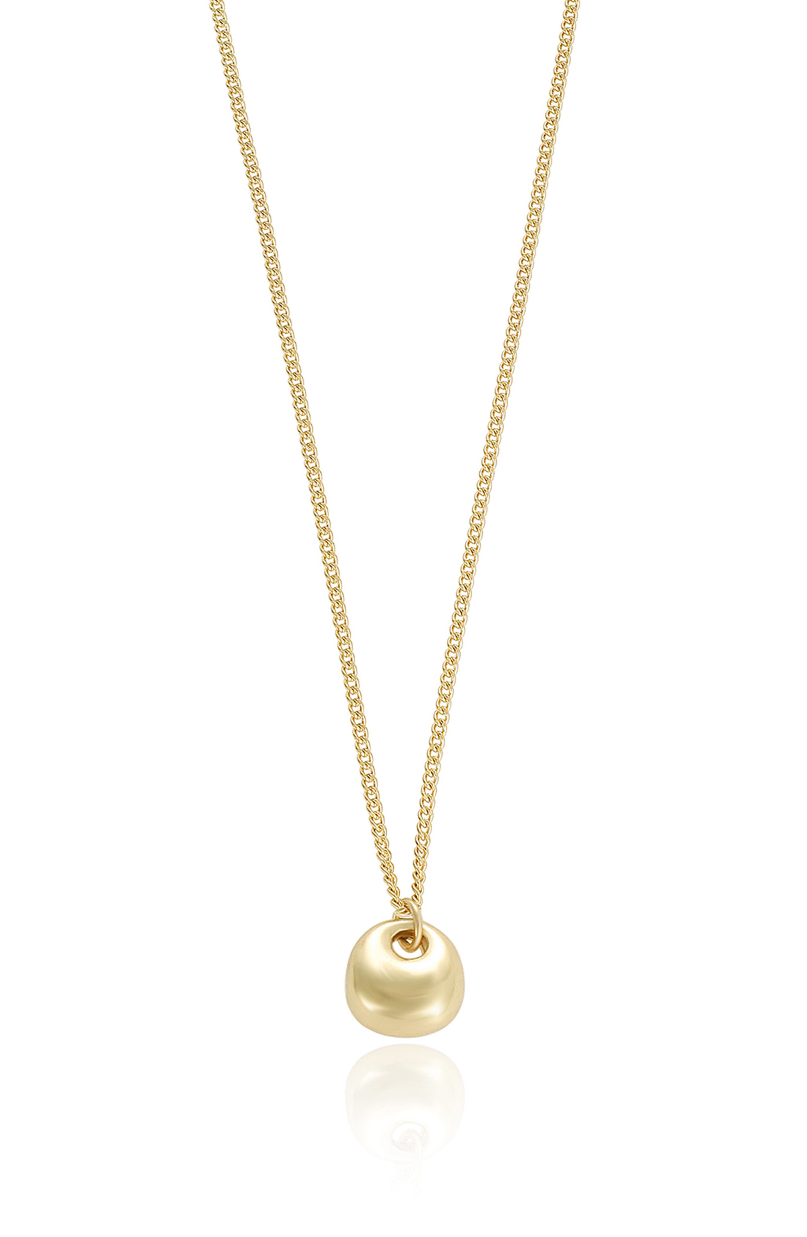 Ettika Pebble Pendant Necklace