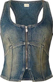 ABRAND Addison Denim Vest