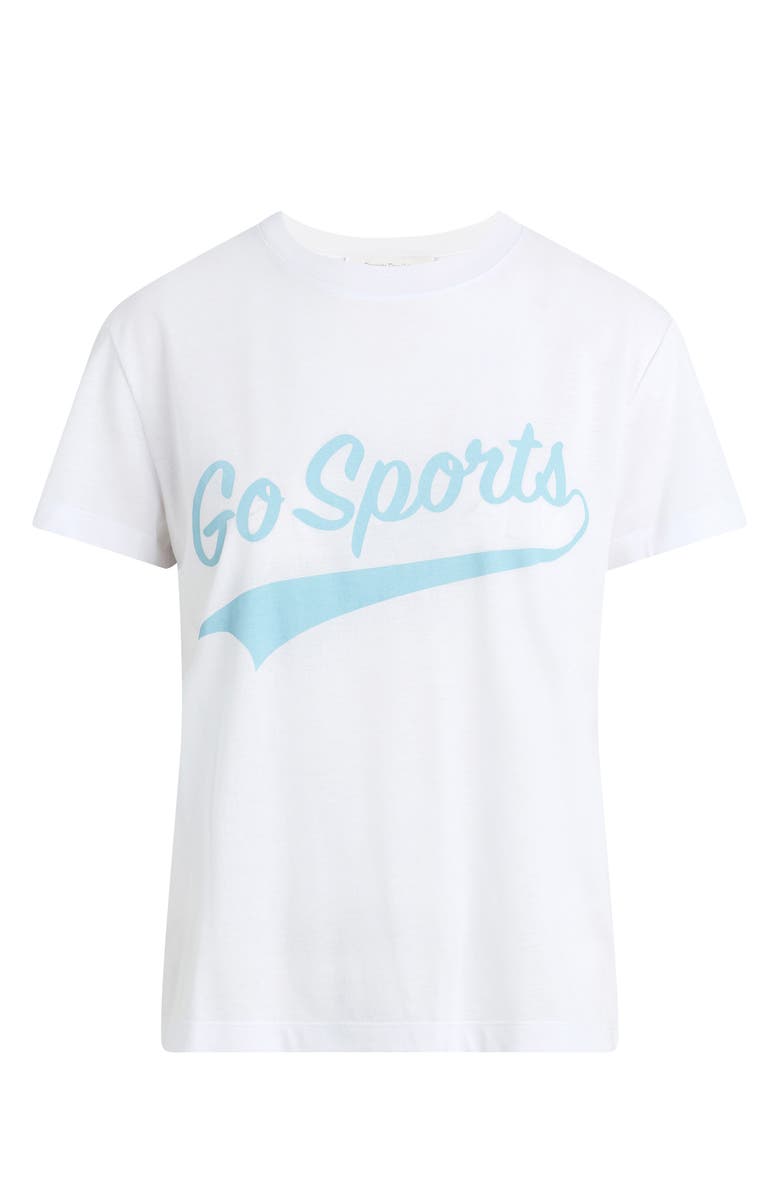 Favorite Daughter Go Sports Graphic T-Shirt, Alternate, color, White W/ Baby Blue