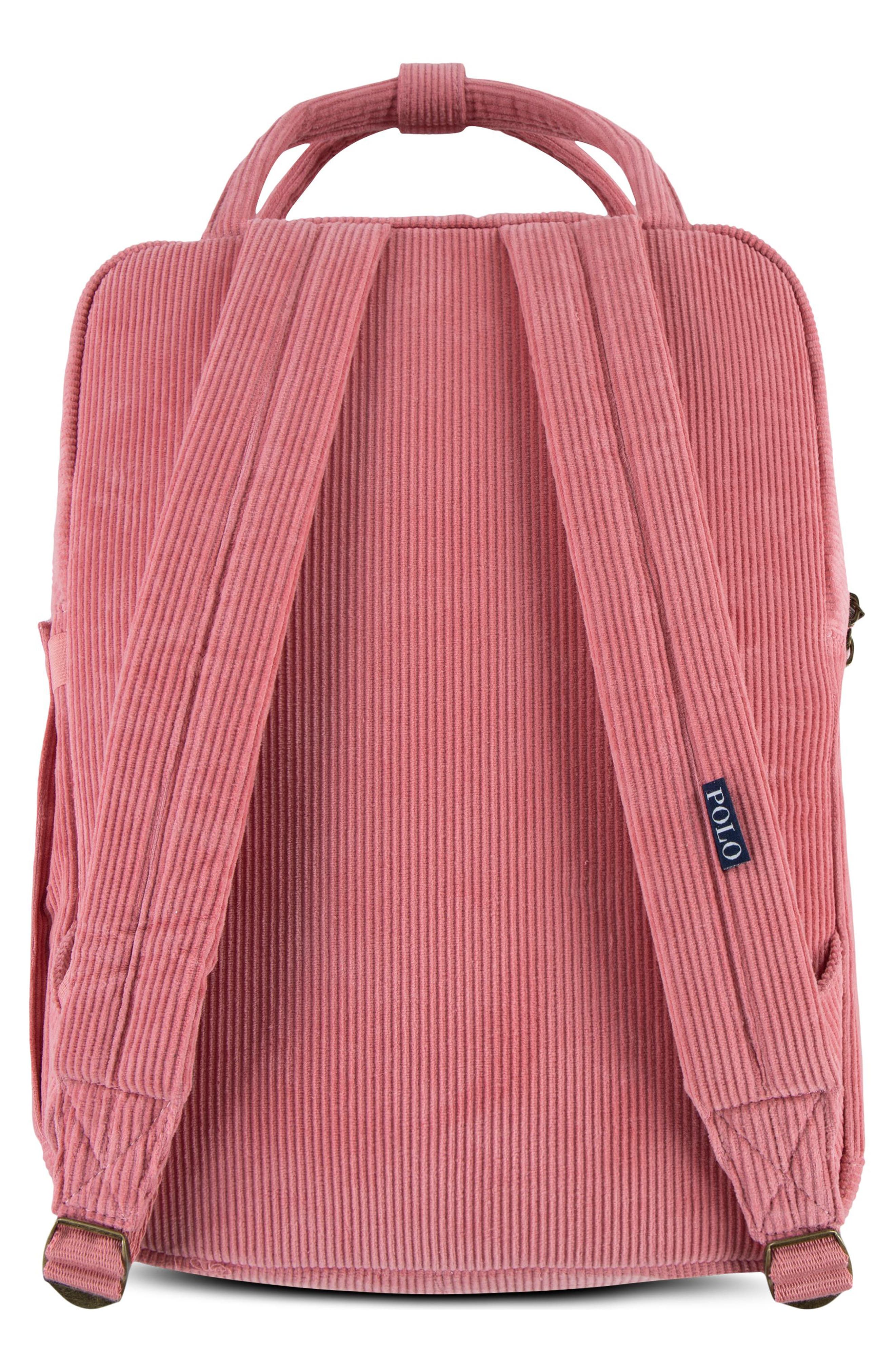 Ralph Lauren Kids' Corduroy Backpack, Alternate, color, 