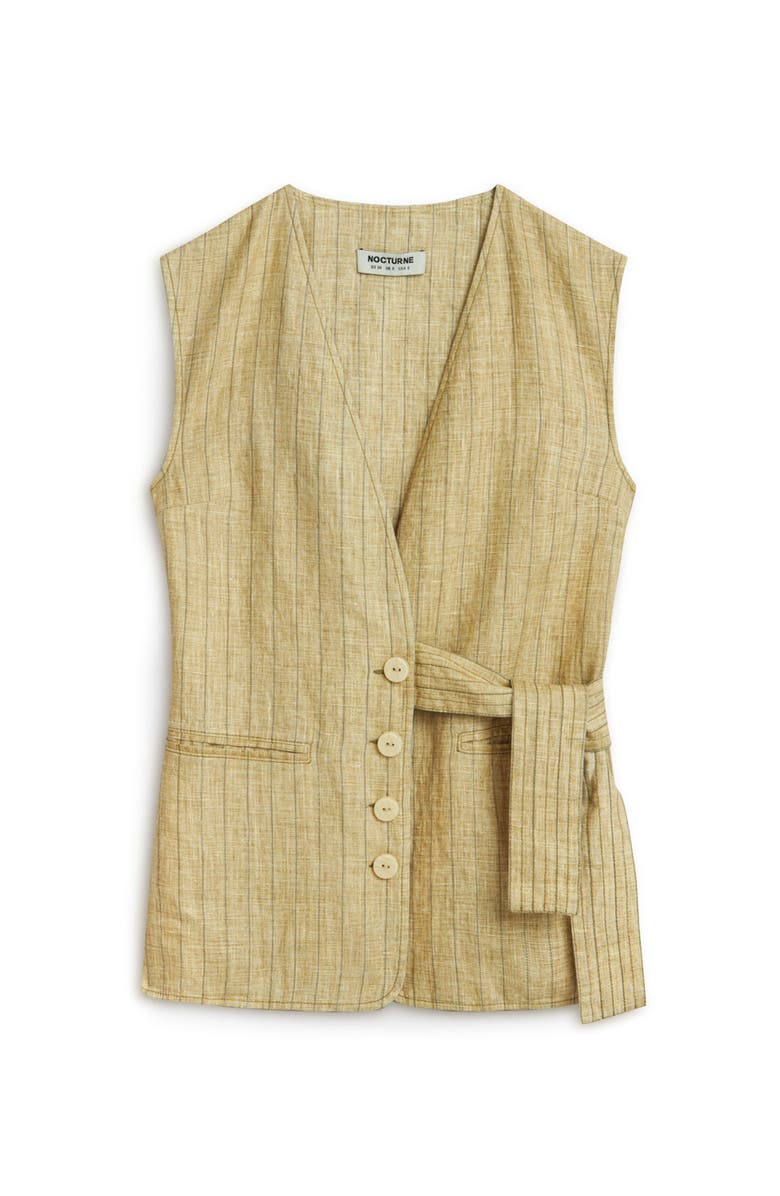 Nocturne Tie Detail Vest, Alternate, color,