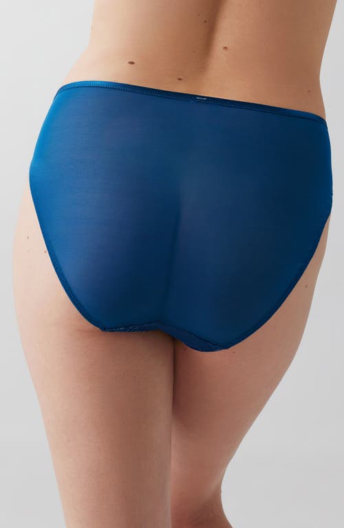 Wacoal Full Bloom High Cut Panties In Blue