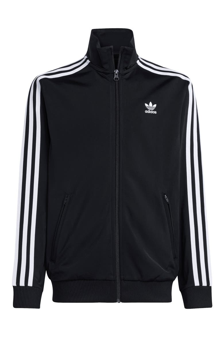 Kids' Firebird Recycled Polyester Track Jacket, Main, color, BLACK
