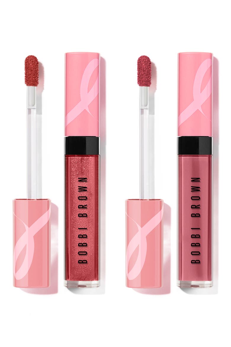 Proud to Be Pink Crushed Oil Infused Lip Gloss Duo $66 Value, Main, color, NEW ROMANTIC/ KIR SUGAR