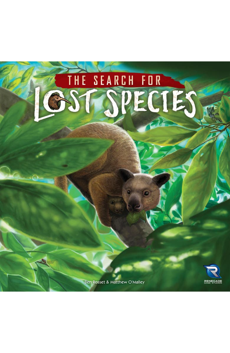 Renegade Games Studio The Search For Lost Species Board Game, Alternate, color, Multicolored