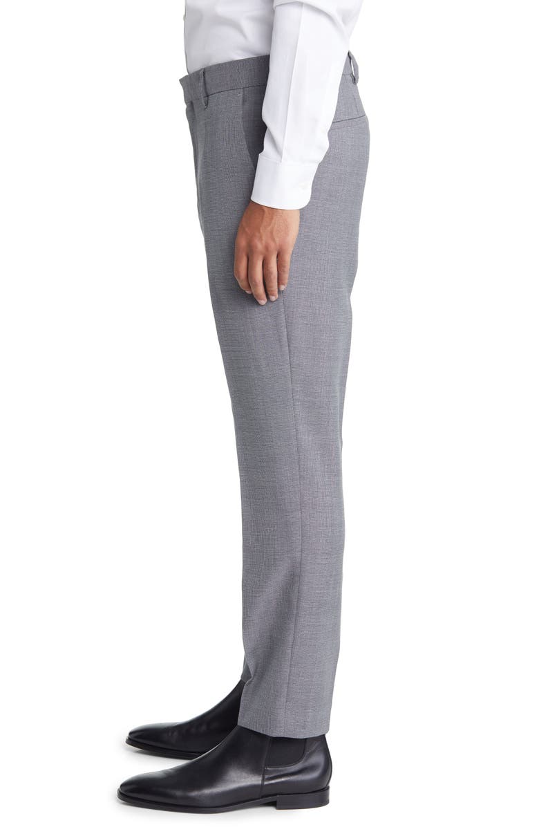 BOSS Genius Virgin Wool Trousers, Alternate, color,