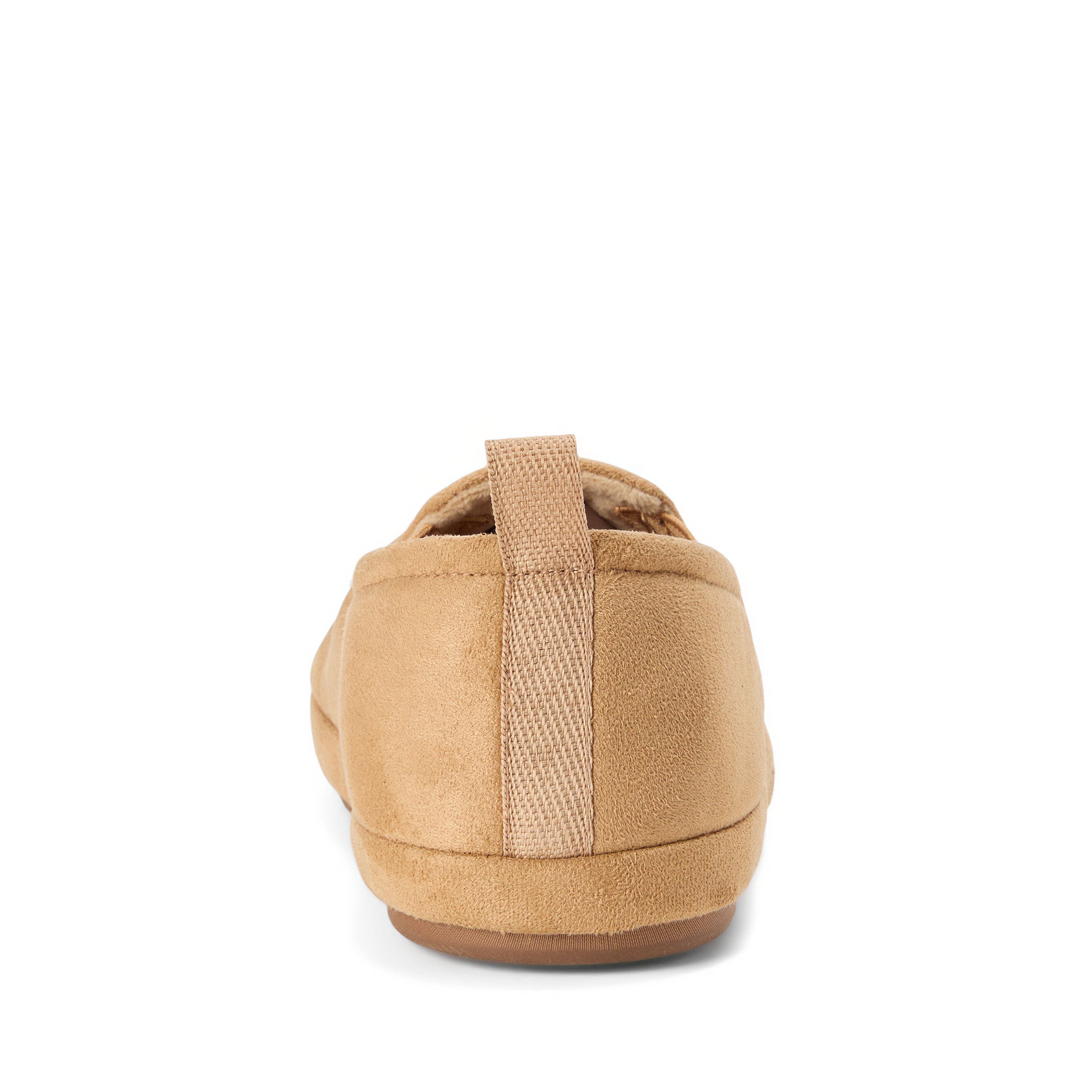 Kid's Cozy Holiday Closed Back Slippers, Alternate, color, DESERT