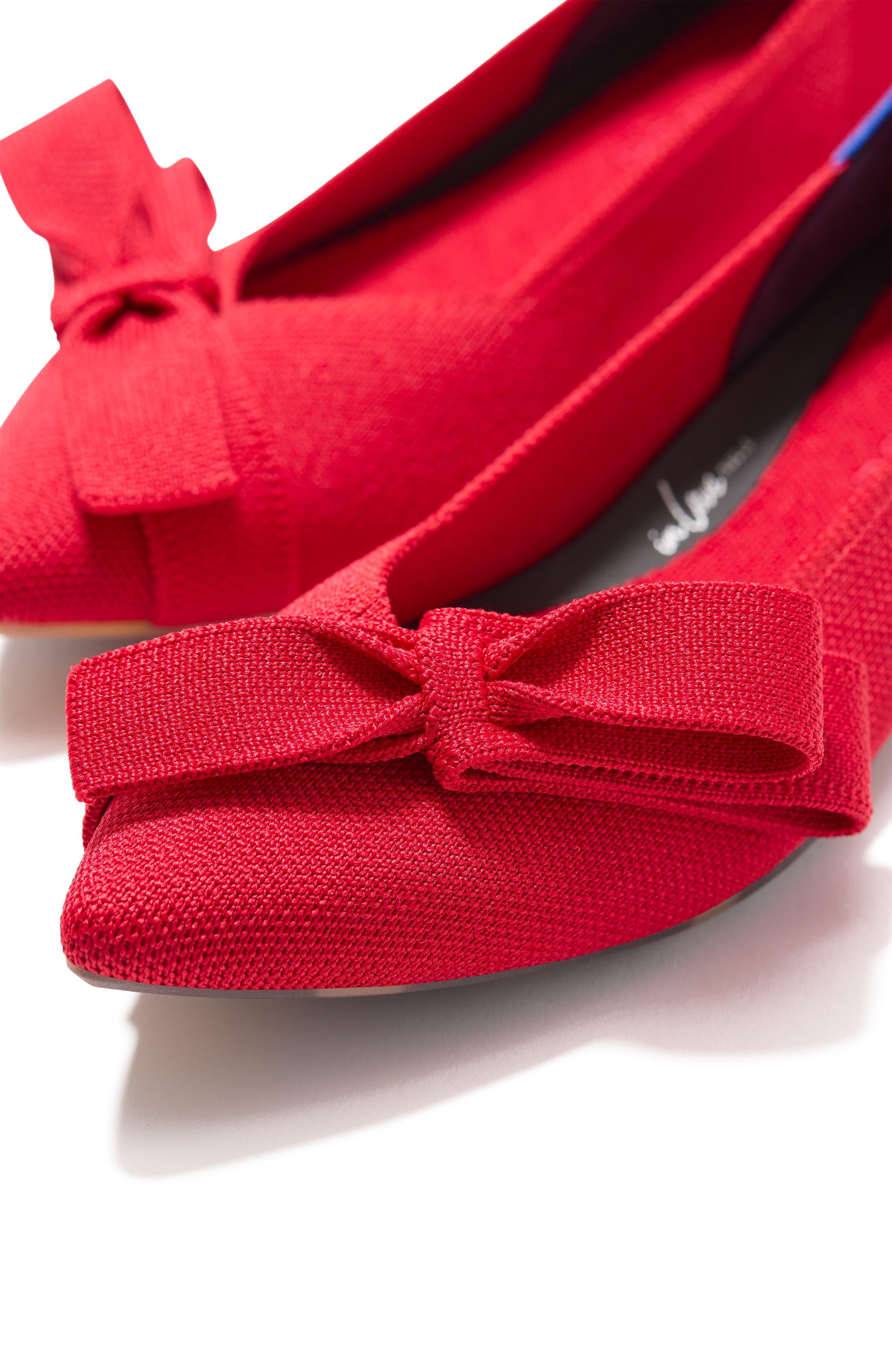 Rothy's The Bow Point II, Alternate, color, Cupid