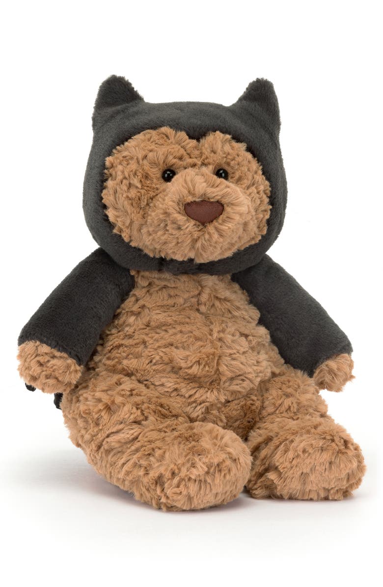 Jellycat Bartholomew Bear Bat Stuffed Animal, Main, color,
