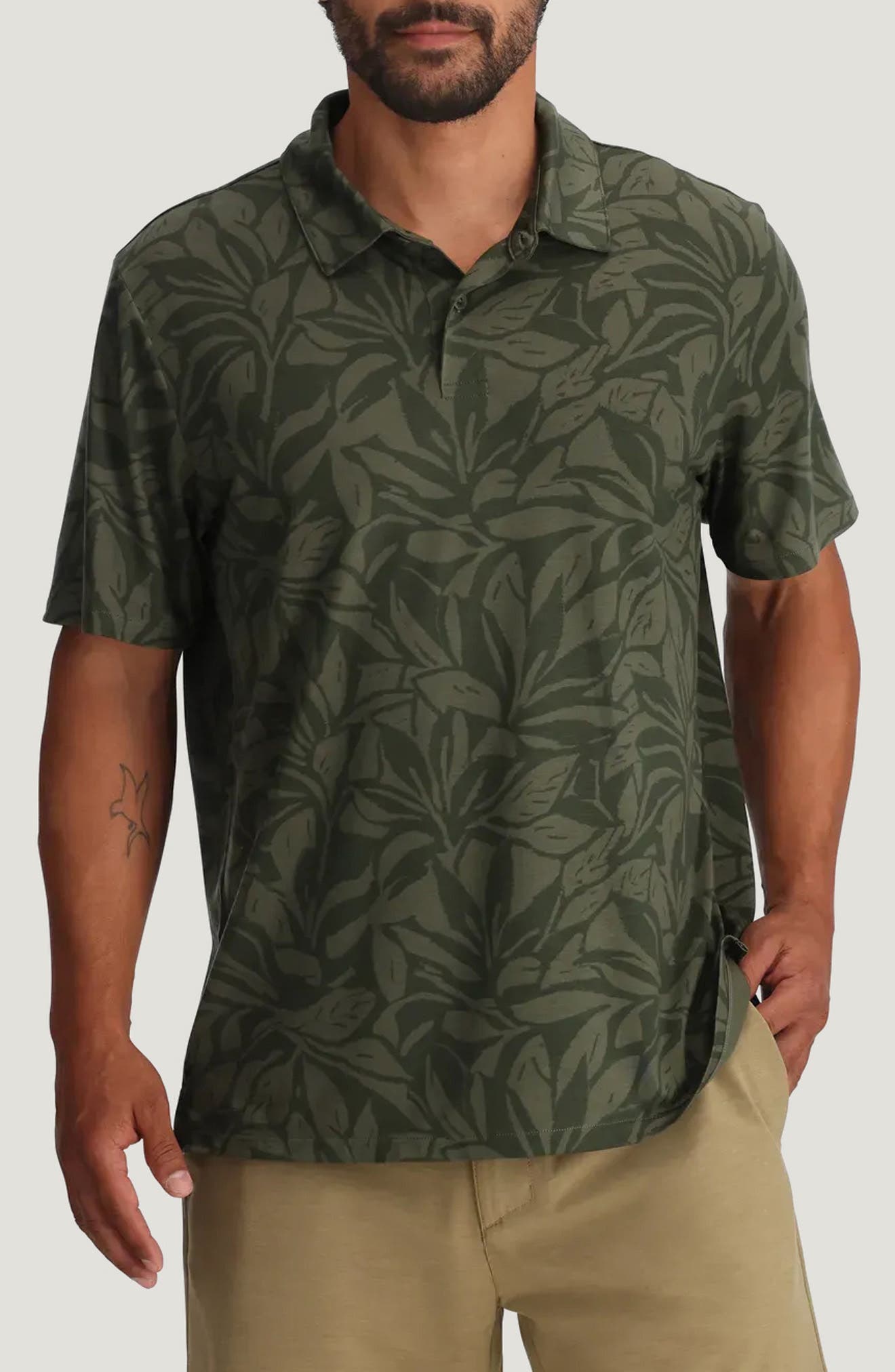 CANOPY PRINT DARK FOREST