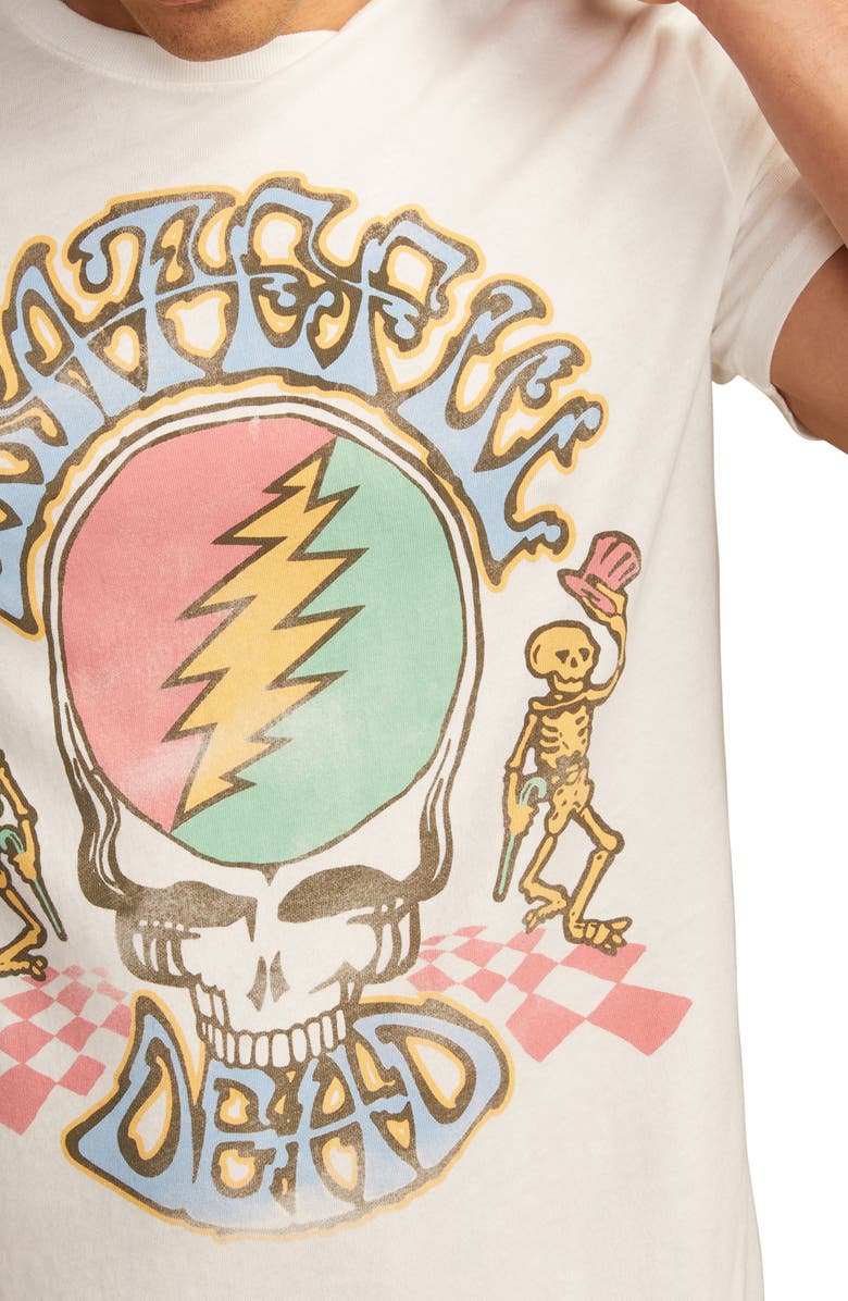 Lucky Brand Grateful Dead Skull Cotton T-Shirt, Alternate, color, 