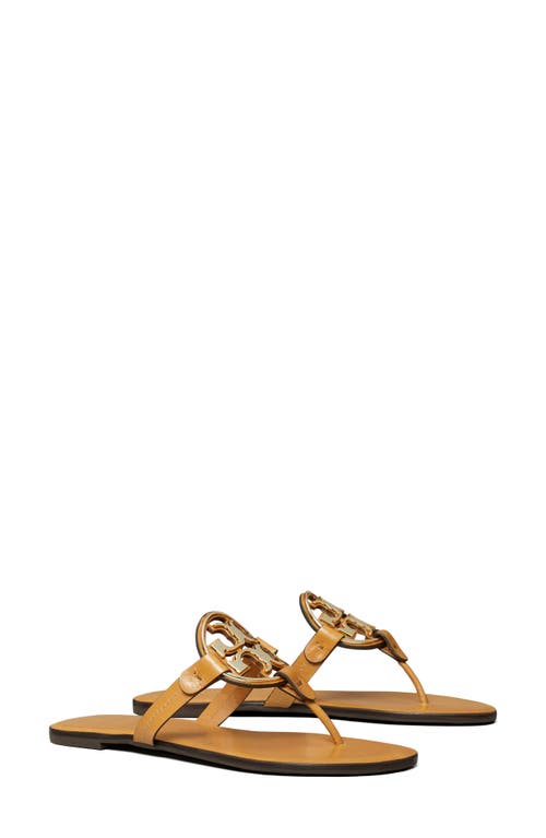 Tory Burch Miller Thong Sandal In Gold