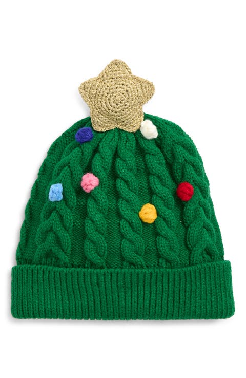 Kids' Christmas Tree Beanie