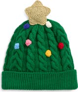 Mini Boden Kids' Christmas Tree Beanie
