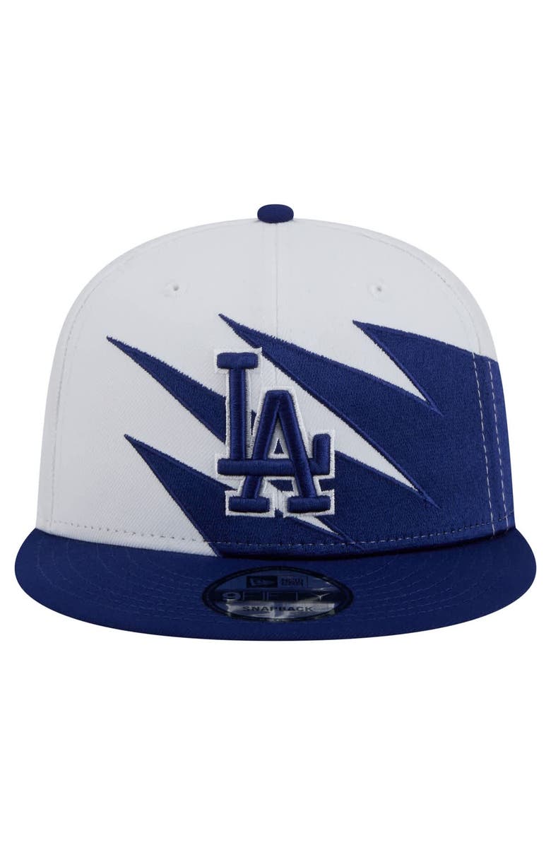 New Era Men's New Era Royal/White Los Angeles Dodgers Jagged 9FIFTY Snapback Hat, Alternate, color, Royal