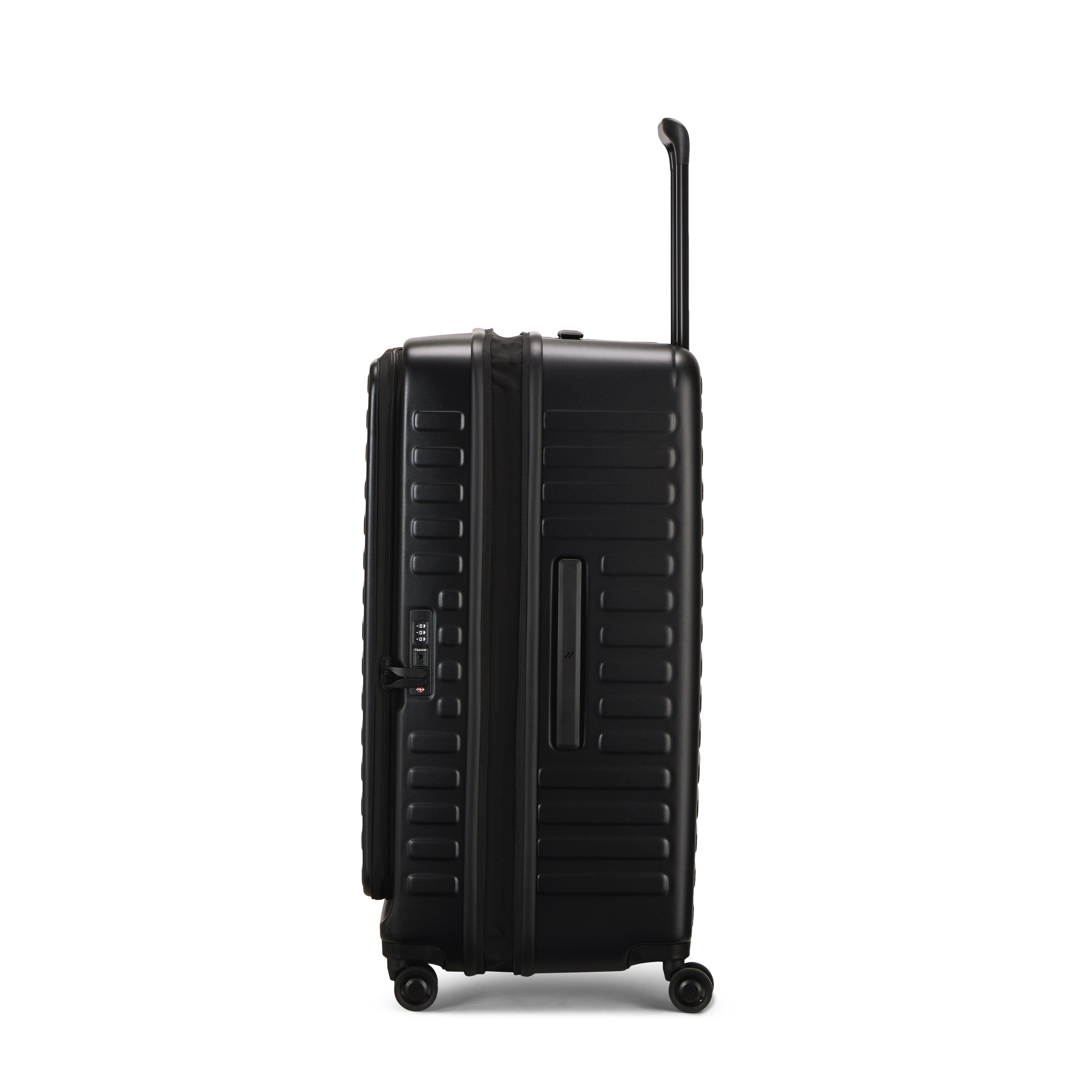 LOJEL Cubo Fit Check in 29 inch Lightweight Luggage, Alternate, color, Black