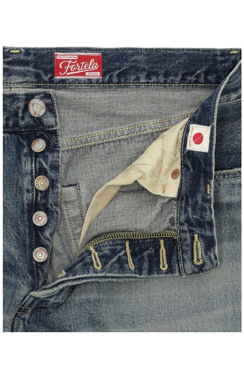 Okayama 33 Japan Denim Five Pocket Pants, Alternate, color, Custom Wash