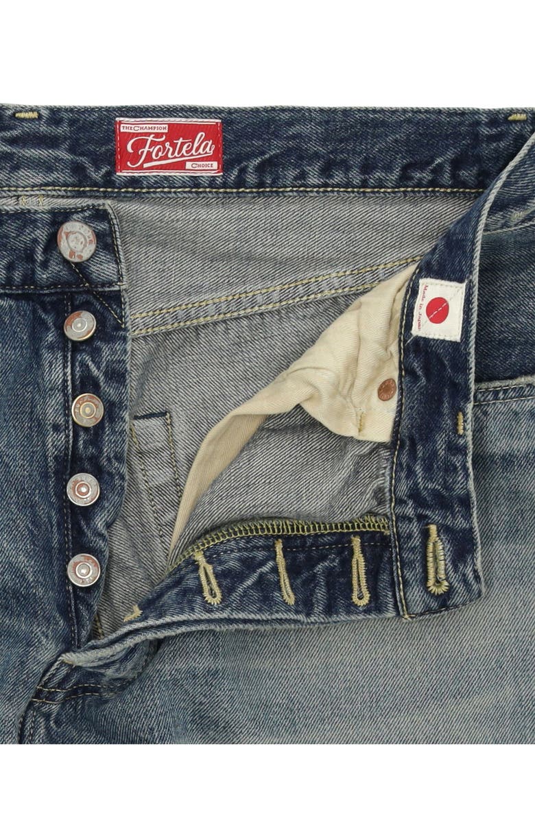 Fortela Okayama 29 Japan Denim Five Pocket Pants, Alternate, color, Custom Wash
