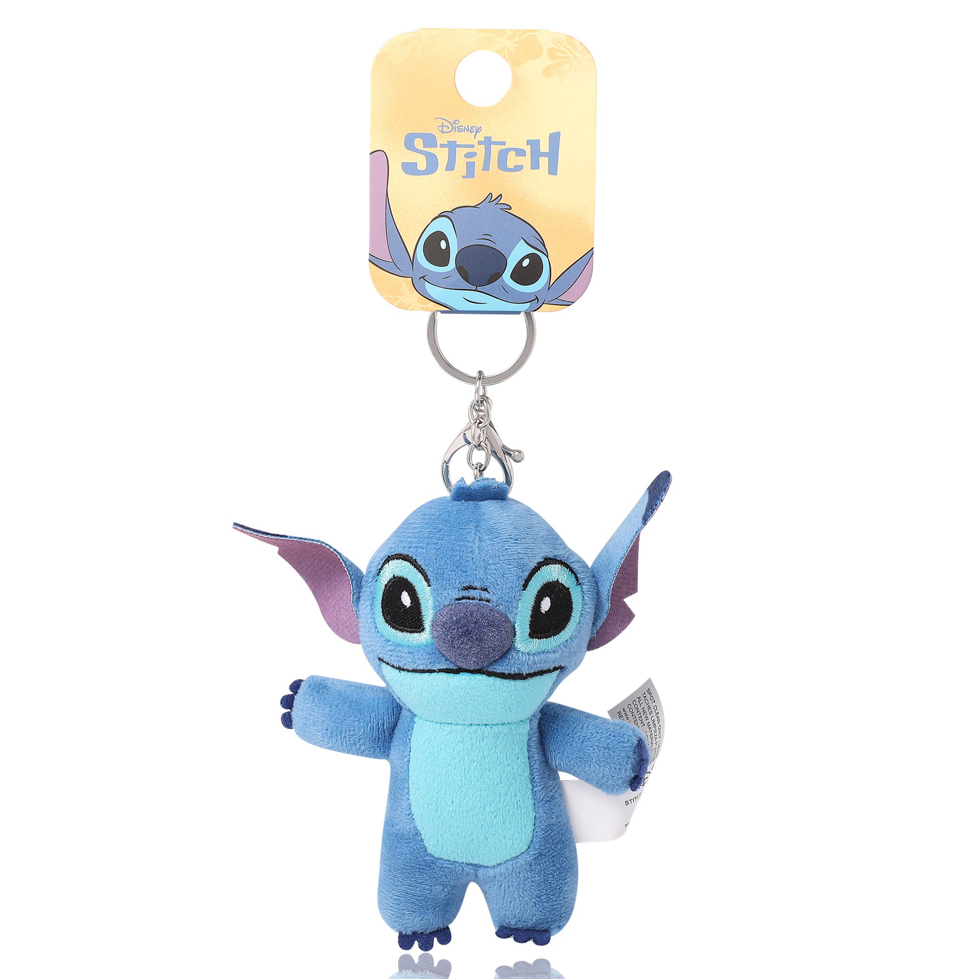 Disney Stitch Plush Keychain, Alternate, color, 
