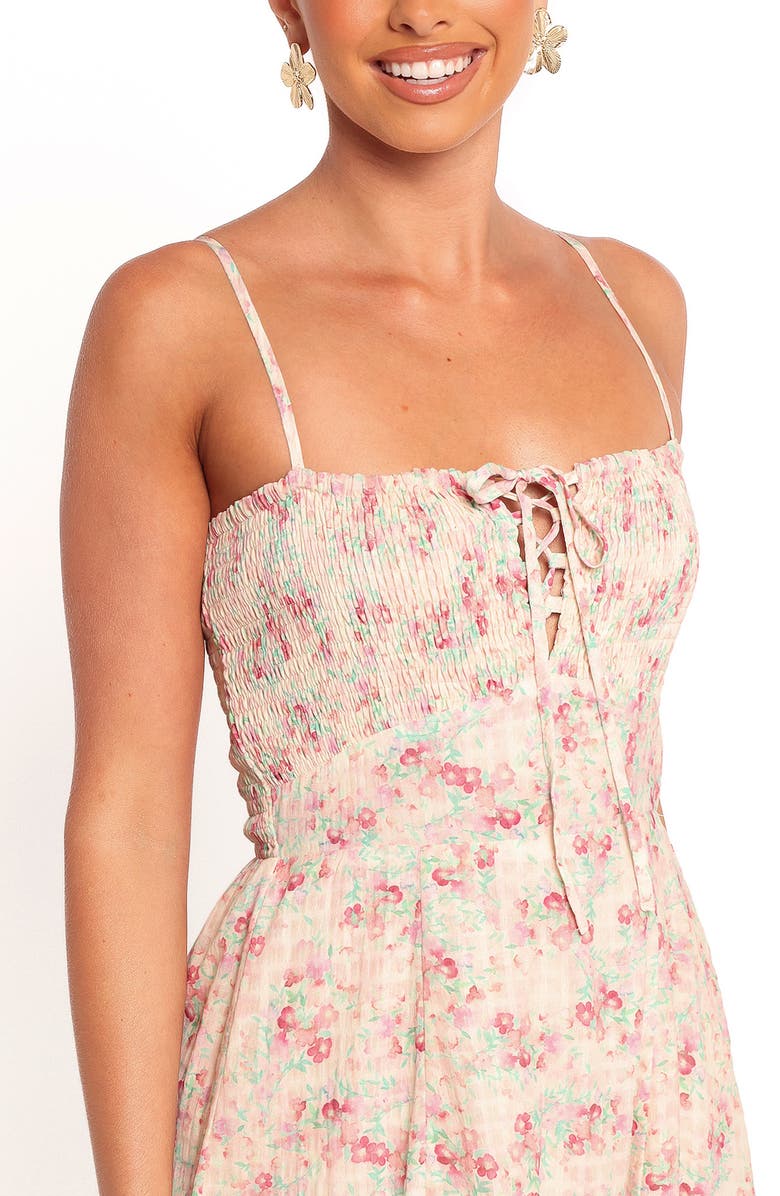 Petal & Pup Vespera Floral Maxi Dress, Alternate, color, Pink Ditsy