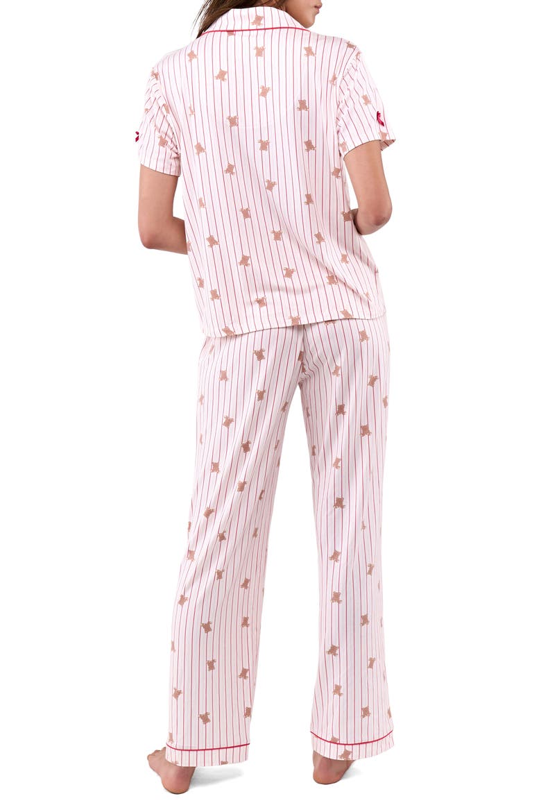 Breann 3-Piece Pajama Set, Alternate, color, PINK