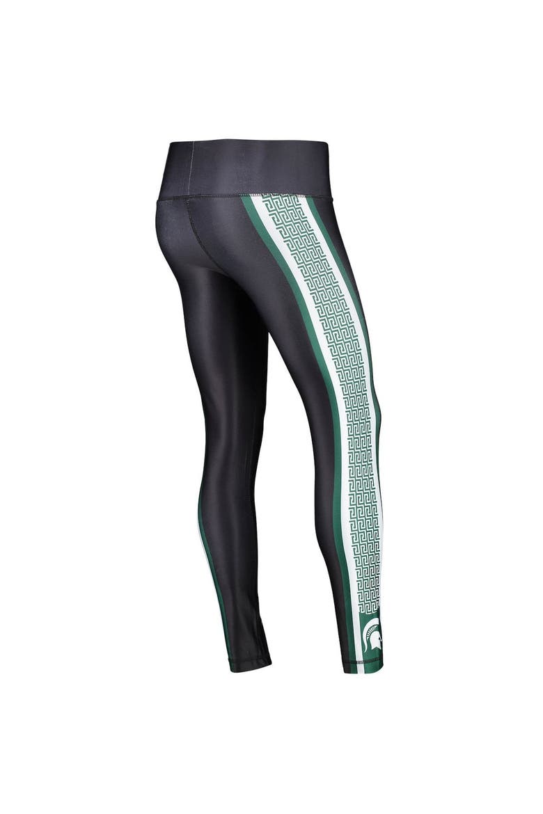 Women's Concepts Sport Black Michigan State Spartans Dormer Knit Leggings, Alternate, color, Black
