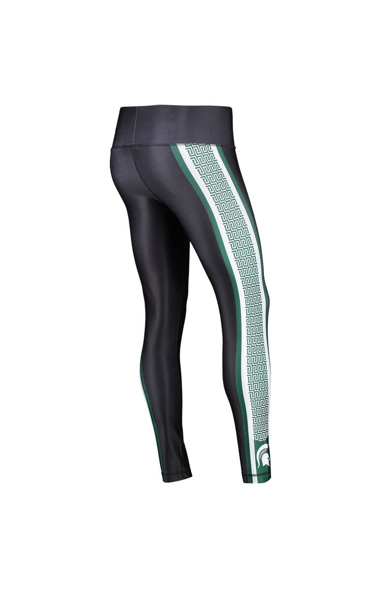CONCEPTS SPORT Women's Concepts Sport Black Michigan State Spartans Dormer Knit Leggings, Alternate, color, 