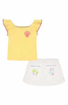Roxy Kids' Graphic Top & Skirt Set