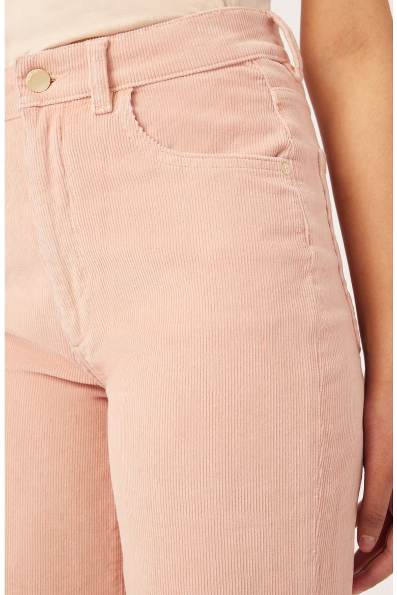 Hepburn High Waist Wide Leg Jeans, Alternate, color, ROSE VALE