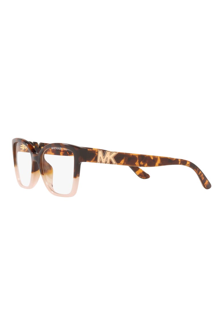Karlie I 53mm Square Optical Glasses, Alternate, color, PINK