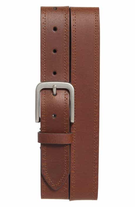 Stitched Leather Belt