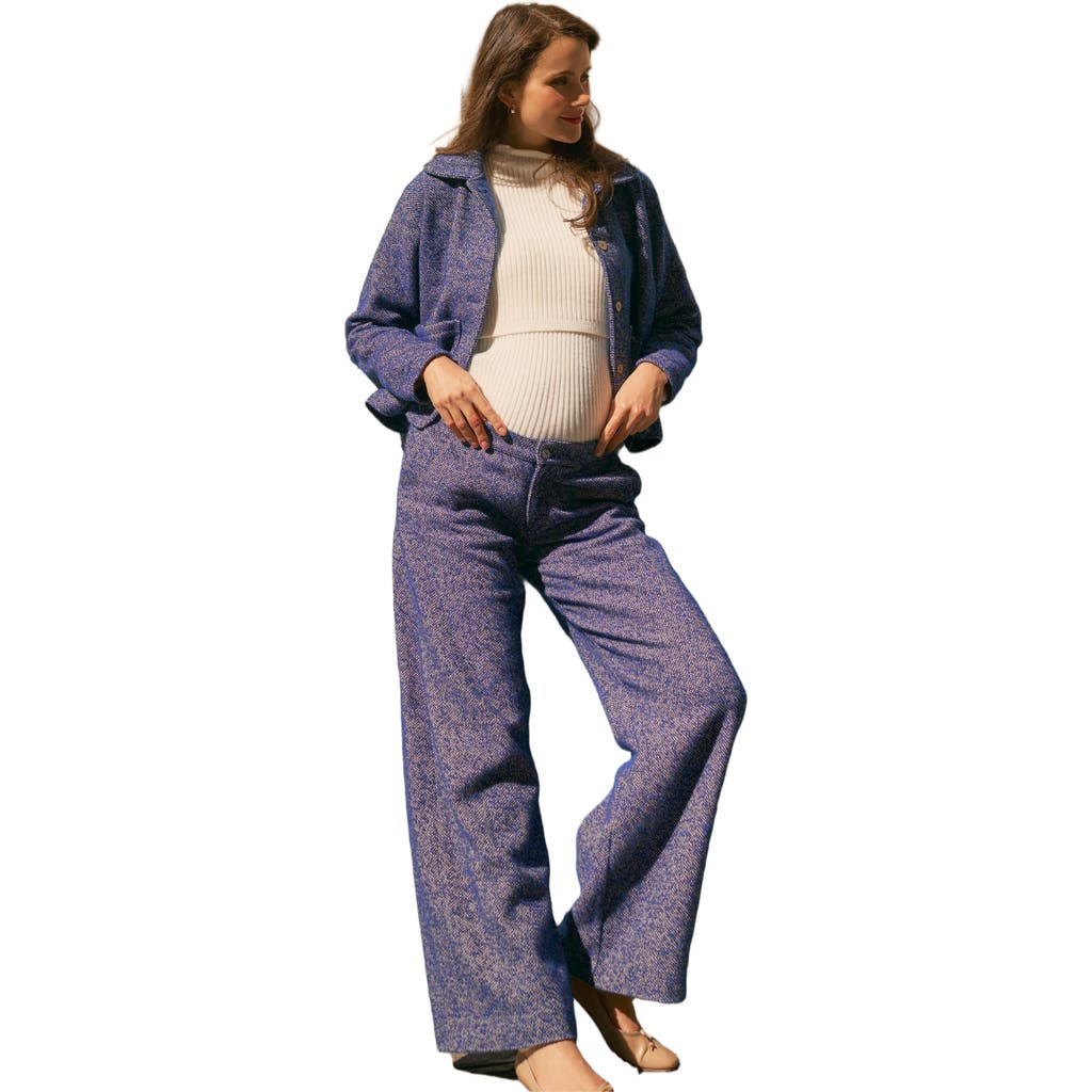 Zzdnu Cache Couer Pippa Maternity Jacket In Blue